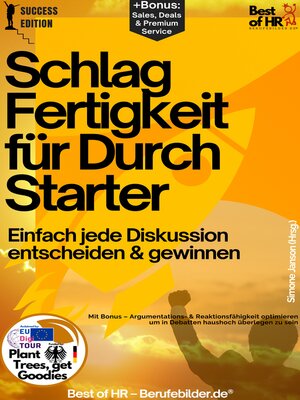 cover image of Schlagfertigkeit für Durchstarter – Einfach jede Diskussion entscheiden & gewinnen